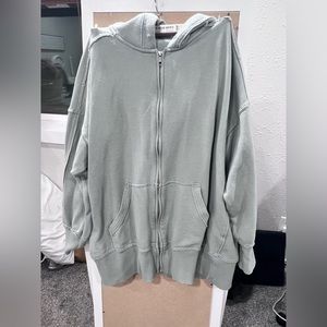 Aerie Zip Up Sweatshirt